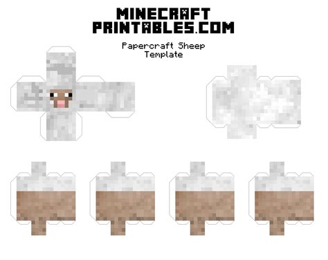8 Best Images Of Minecraft Papercraft Template Printables Minecraft