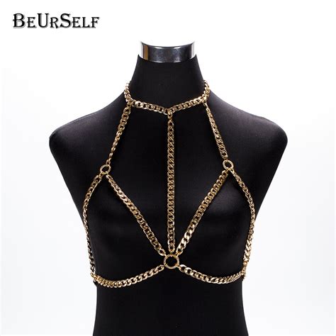 Buy 2018 New Fashion Necklace Bra Chain Female Sexy
