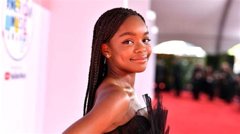 Girl Genius 14 Year Old ‘black Ish Star Marsai Martin Inks First Look