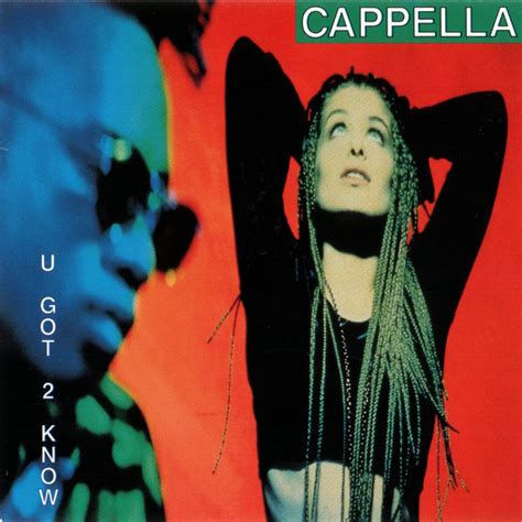 Cappella U Got 2 Know 1994 Cd Discogs