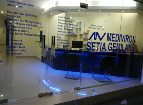 No 40, jalan congkak taman alam nyata 3, seksyen 36 41000 shah alam, selangor dr.saravanan a/l ramasamy tel : Klinik Mediviron (Setia Gemilang), Selangor, Malaysia ...