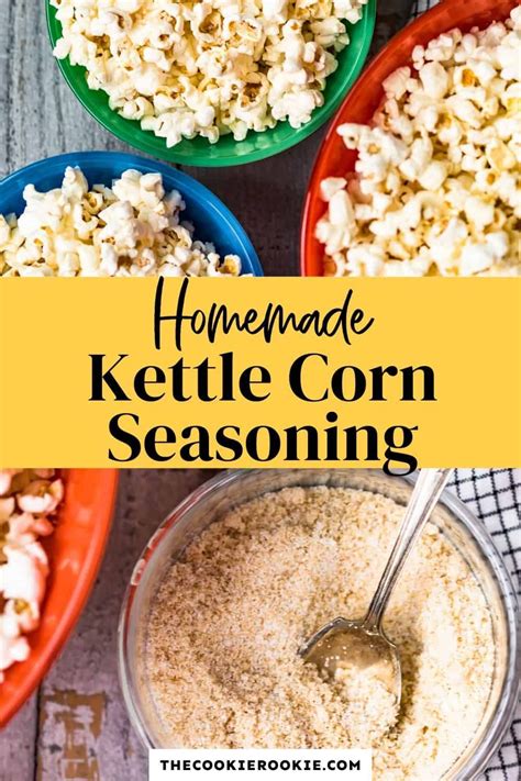 Your family will never want plain popcorn again! This homemade kettle corn recipe is the perfect balance of ...