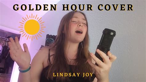Golden Hour Jvke Cover Lindsay Joy Youtube