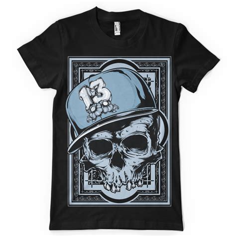 Hip Hop Skull Tshirt Factory