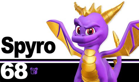 Super Smash Bros Ultimate Spyro By Peterisbeter On Deviantart