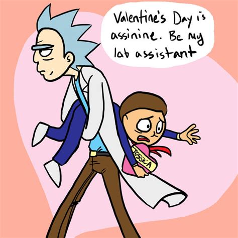 Valentine Rick And Morty By Jameson9101322 On Deviantart