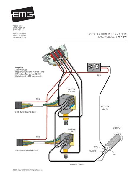 Emg 1 Volume Wiring Diagram