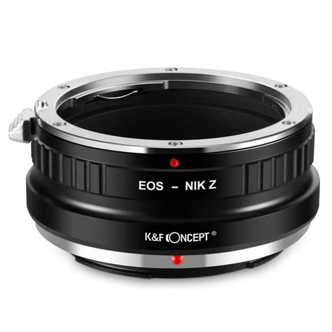 Kandf Concept Canon Ef Mount Lens To Nikon Z6 Z7 Camera Lens Adapter Kentfaith