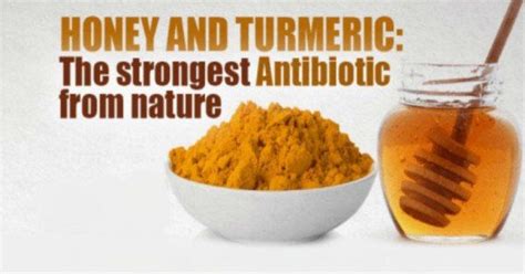 The Natures Strongest Antibiotic Turmeric And Honey Mixture Crwd Fr