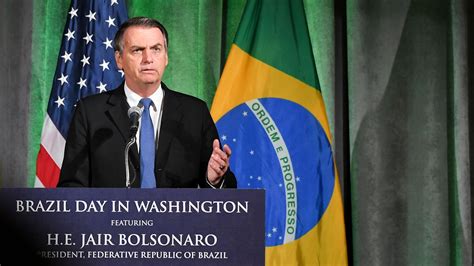 Brazilian President Jair Bolsonaro Begins Us Visit With Trip To Cia