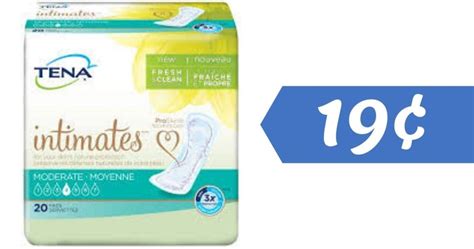 Tena Coupon Makes Incontinence Pads 19¢ Southern Savers