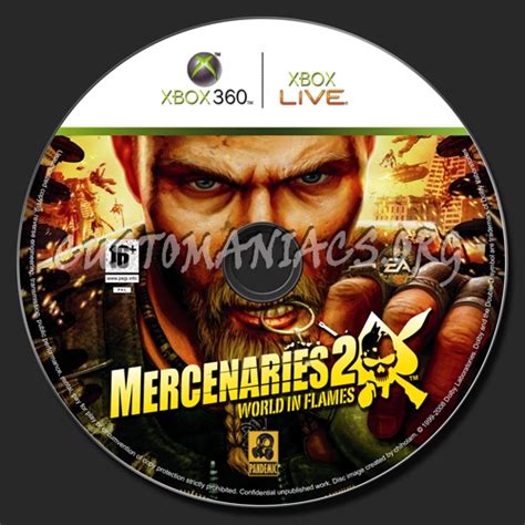 Mercenaries 2 World In Flames Dvd Label Dvd Covers And Labels By