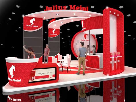 4 Side Open Exhibition Stall Design Exhibition Stall Designing