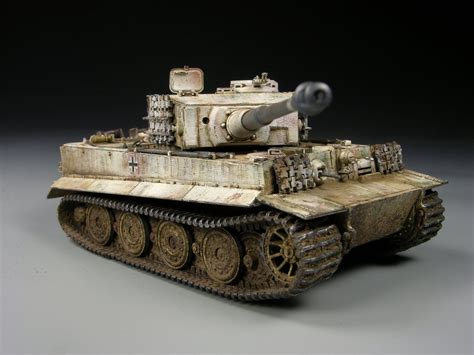 Tiger I 148 Scale Model Tamiya Models Winter Camo Model Tanks