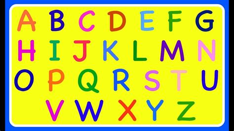 Learn Abc Alphabet Letters Abc Video For Preschool Kids And Toddlers