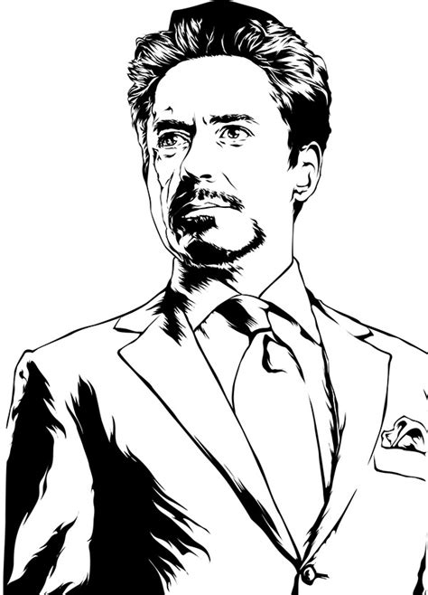 Tony Stark Tower Coloring Page Coloring Pages