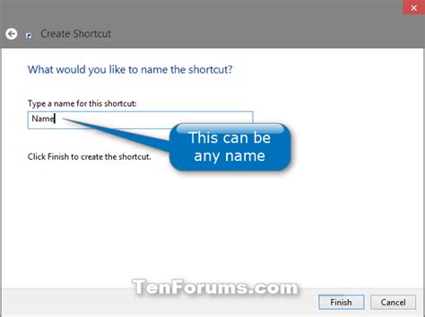 Create Recent Folders Shortcut In Windows 10 Tutorials