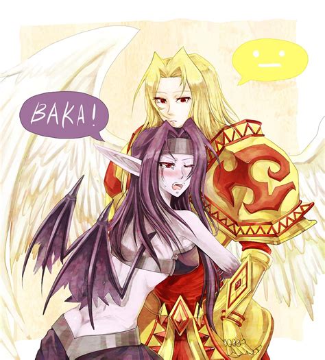 Morgana And Kayle League Of Legends Drawn By G5mercury Danbooru