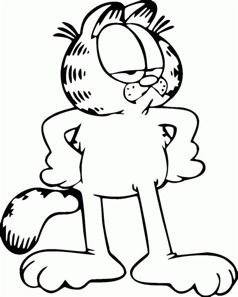 Garfield Coloring Pages at GetColorings.com | Free printable colorings ...