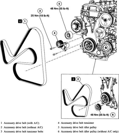 2010 Ford Fusion Serpentine Belt Diagram