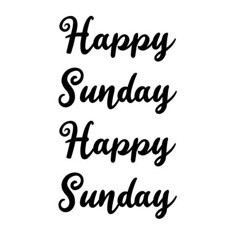 Happy Sunday Happy Sunday Font Free Fonts On Creazilla Creazilla