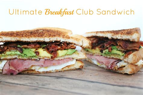Ultimate Breakfast Club Sandwich The Breakfast Hub