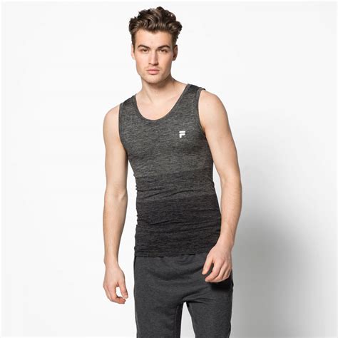 Fila Tank Top Seamless Grey Fila Official