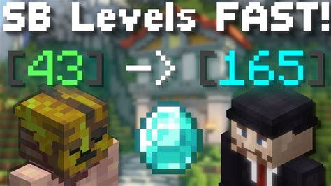 How To Gain Skyblock Levels Fast Full Guide Hypixel Skyblock Youtube