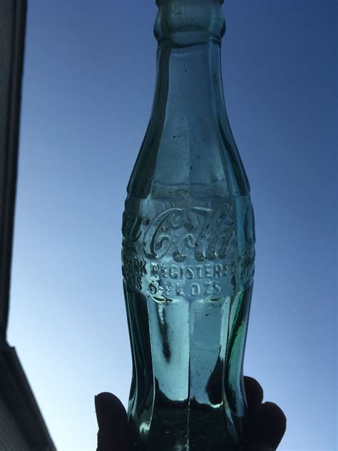 Vintage Green Glass Coca Cola Bottle Antique Buffalo Ny Coke Bottle