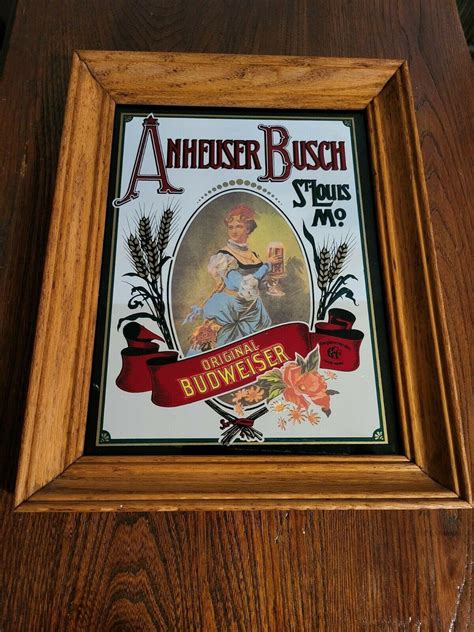 Rare Budweiser Mirrors