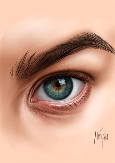 Artstation Procreate Eye Painting