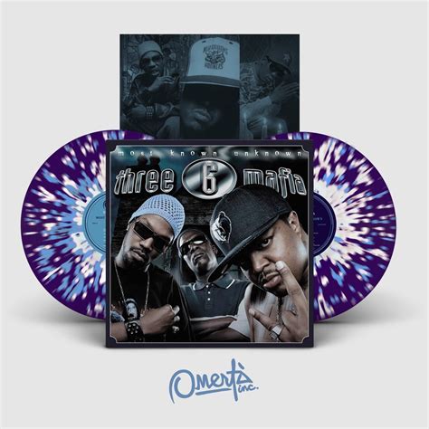 Three 6 Mafia Most Known Unknown 2xlp Ominc003 Omerta Inc