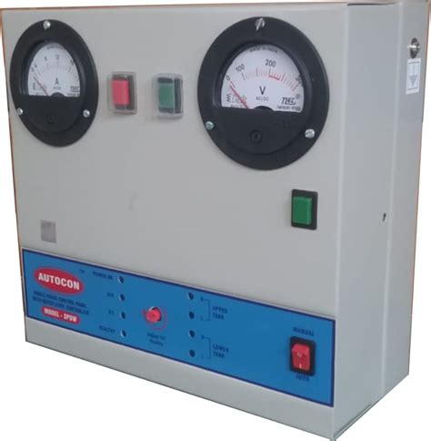 Ms Single Phase Control Panel With Out Starting Capacitor For