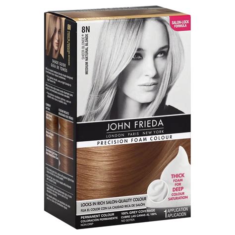 John Frieda Precision Foam Colour Medium Natural Blonde Permanent