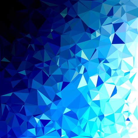 Blue Polygonal Mosaic Background Creative Design Templates 574865