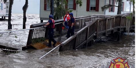 Cristobal Brings Flooding Along Gulf Coast Coast Guard Searching For 2