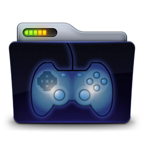 Games Folder Icon By Zeaig On Deviantart