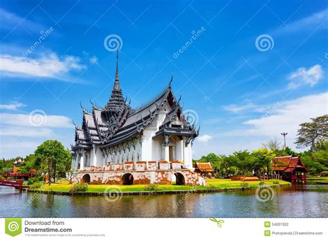 Sanphet Prasat Palace Ancient City Bangkok Stock Photo Image Of