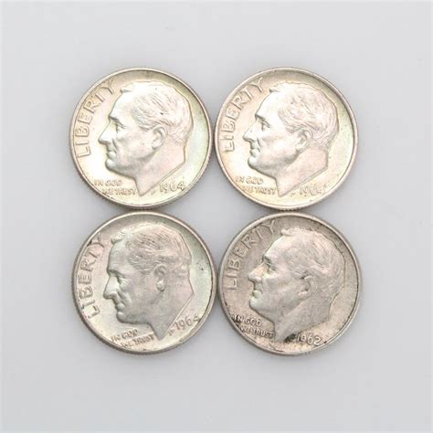 Günümüzde süt ürünleri, limonata ve kahveli içecekler de üretmektedir. Silver Roosevelt Dimes, 4 Pieces | Property Room