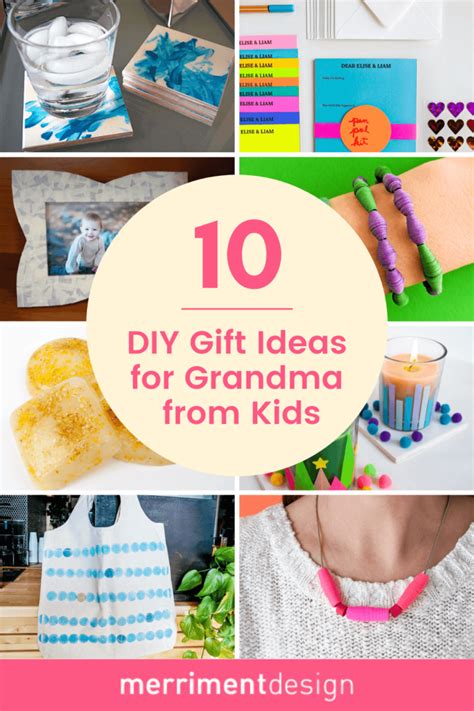 10 Diy T Ideas For Grandma That Kids Can Make Merriment Design