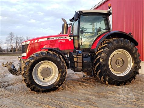 2017 Massey Ferguson 8737 Tractor For Sale In Clinton On Ironsearch