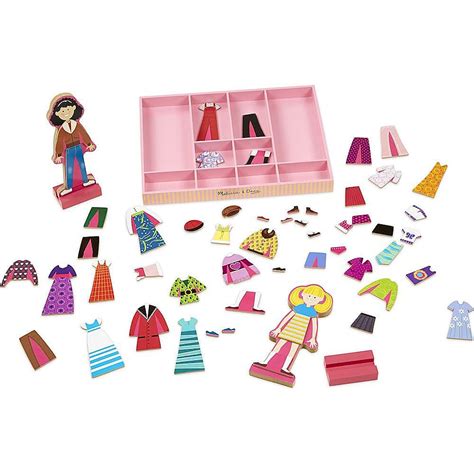 Best Buy Melissa And Doug Abby And Emma Magnetic Dress Up Set Multi 4940