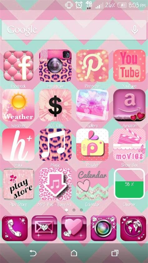 My Homescreen Cocoppa Lets You Choose Awesome Backgrounds And Icons