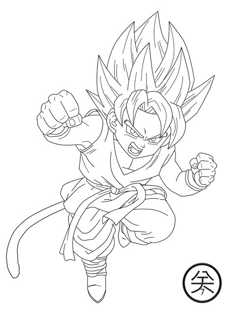 Kibitodragonbalz Dragon Ball Coloring Pages Goku Goku Coloring Pages