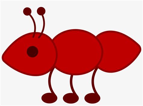 Little Red Ant Ants Cartoon Transparent Png 5949x4141 Free