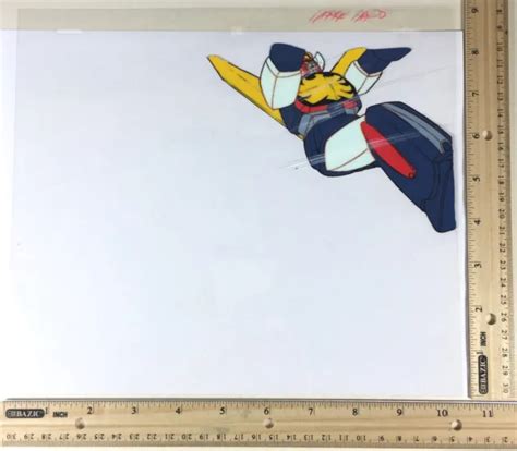 Original Japanese Animation Cel With Douga Character And Show Unknown