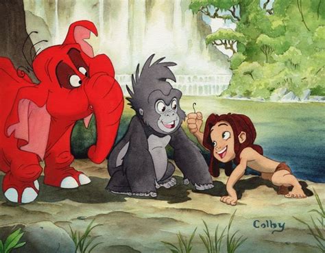 Disney S Tarzan By Colbybluth On Deviantart Tarzan Disney Disney Disney Animated Movies