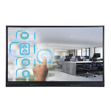 98 Inch Interactive Touch Screen Whiteboard Large Size Ir 4k Touch Display