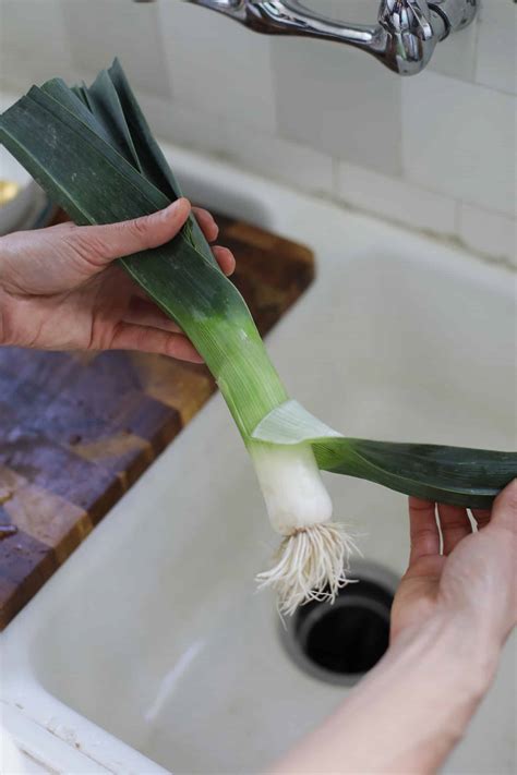 How To Clean And Prepare Leeks — Salt And Wind Travel