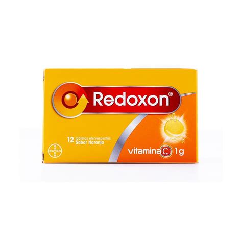Redoxon 1000mg Vitamin C Effervescent Tablets Orange 12s Seprod